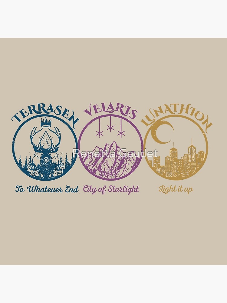 Throne Of Glass Acotar T Shirt Throw Pillow - Image 2