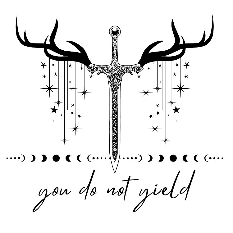 Throne Of Glass Goldryn Tote Bag - Image 2