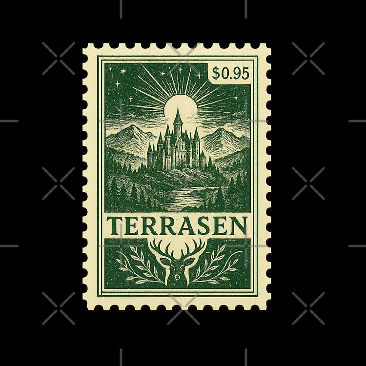 Terrasen Stamp Tote Bag - Image 2