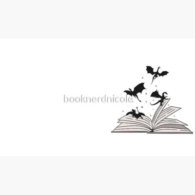 Alternative view of Throne Of Glass Book Dragon Mug