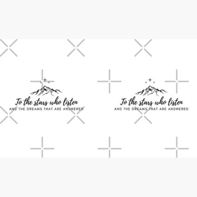 Alternative view of To The Stars Who Listen Minimalist Print Mug