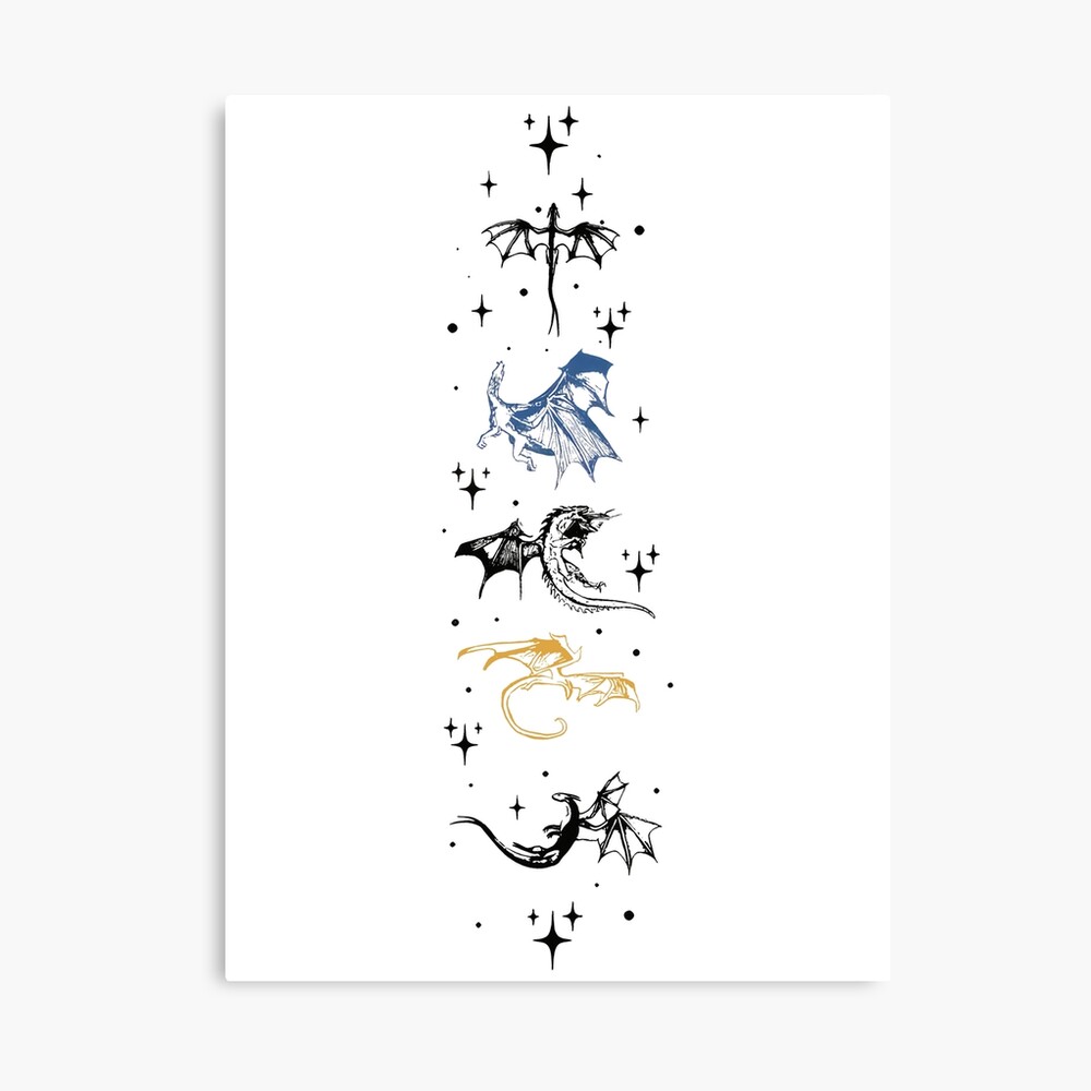 Dragon Rider Fourth Wing Poster