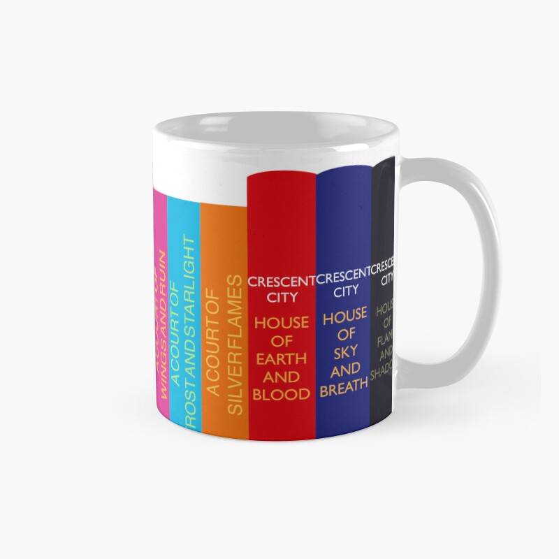 Sjm Books Spines Mug