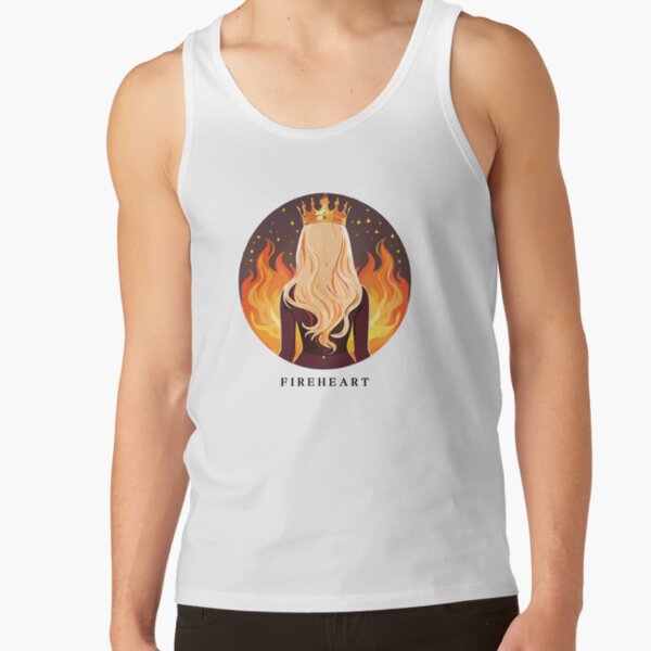 Fireheart Aelin Tog Sticker Sjm Acotar Tank Top - Image 2