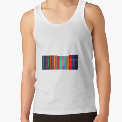 Sjm Books Spines Tank Top