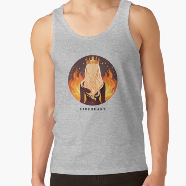 Fireheart Aelin Tog Sticker Sjm Acotar Tank Top - Image 4
