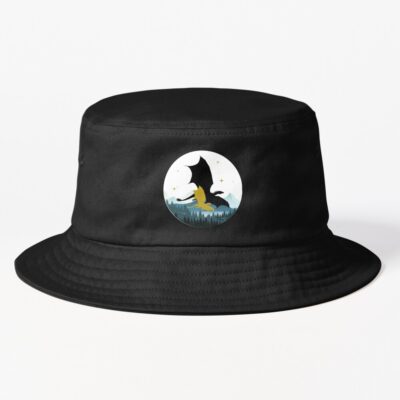 Fourth Wing Dragons Bucket Hat