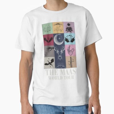 Alternative view of Throne Of Glass The Maas World Tour T-shirt