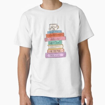 Ya Fantasy Book Stack T-shirt