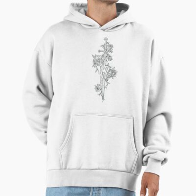 Alternative view of Roses Of The Broken Sword Hoodie