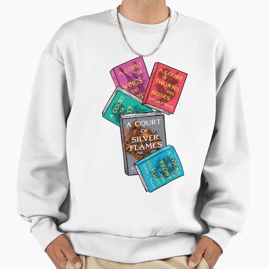 Acotar Books Bookish 4 Book Pack Book Set Sweatshirt - Image 2