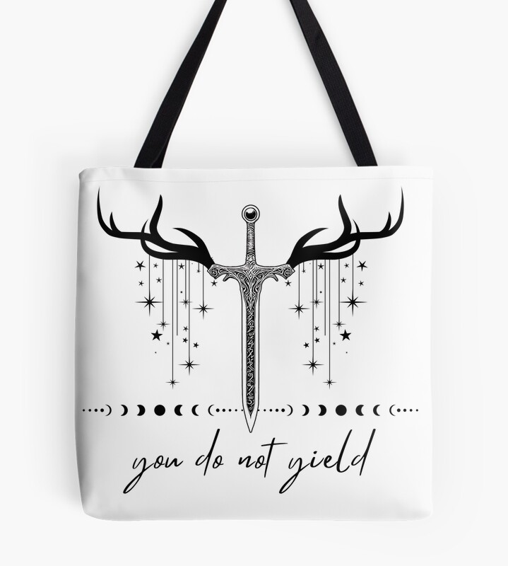 Throne Of Glass Goldryn Tote Bag
