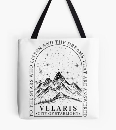 To The Stars Quote Tote Bag