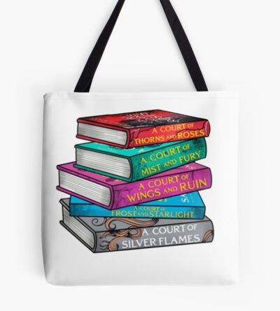 Acotar Books Vinyl Sticker Tote Bag