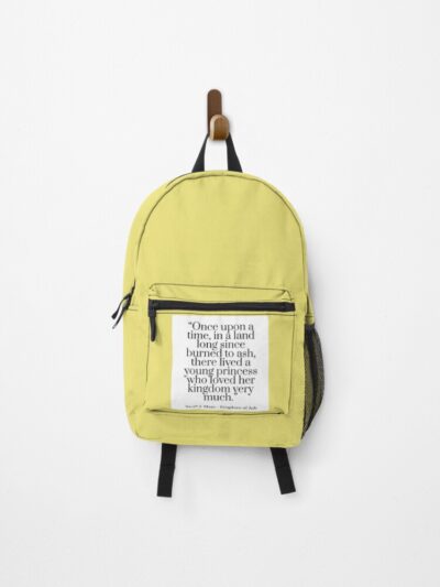 Throne Of Glass Quote Backpack