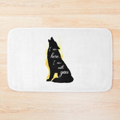 Fenrys I Am Here I Am With You Throne Of Glass Bath Mat