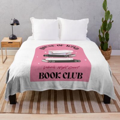 House Of Wind Book Club Throw Blanket