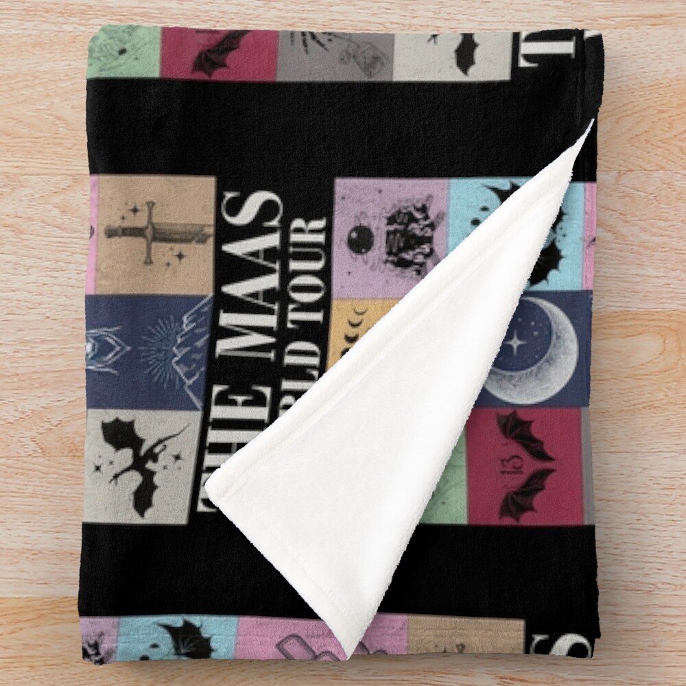 Throne Of Glass The Maas World Tour Throw Blanket - Image 2