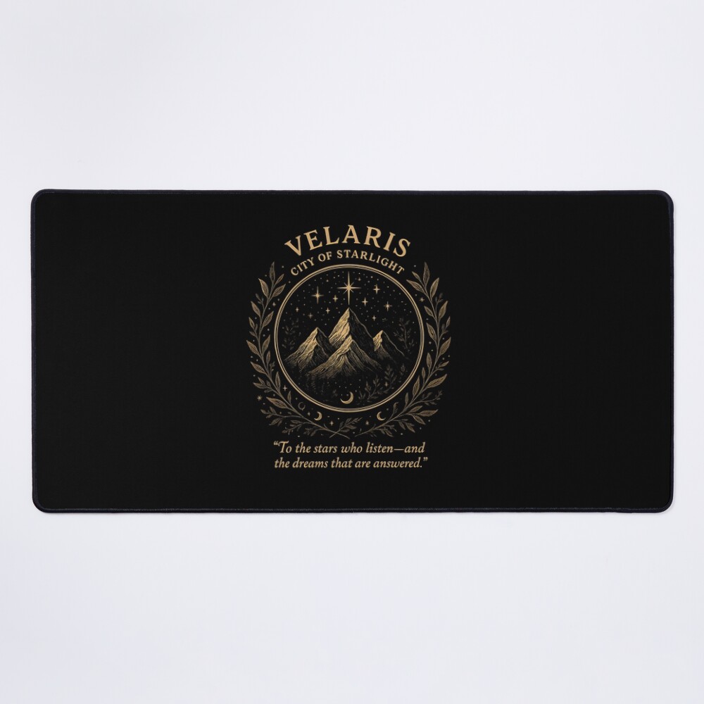 Throne Of Glass Velaris Acotar Mouse Pad