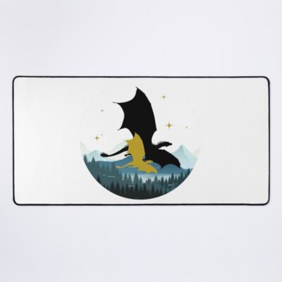 Fourth Wing Dragons Mouse Pad