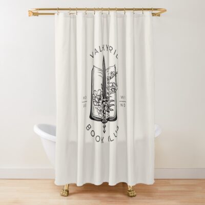 House Of Wind Book Club Nesta Valkryie Acosf Shower Curtain