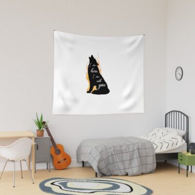 Fenrys I Am Here I Am With You Throne Of Glass Tapestry