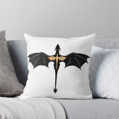 Tairn And Andarna Throw Pillow